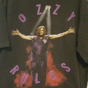 Vintage & Rare Ozzy Osbourne Ozzy Rules T-Shirt Sz. XL